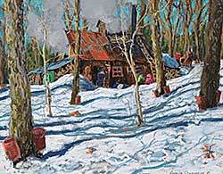 #1065 ~ Champagne - Boiling the Sap, St. Victor