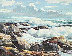 #1081 ~ Crockford - Pounding Surf - Cape Beal Vancouver Island B.C.