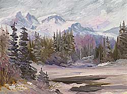 #1114 ~ Fleming - The Bow Near Banff