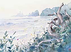 #1120 ~ Fong - Untitled - Coastal View