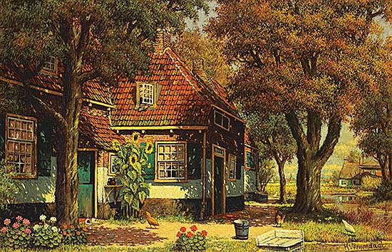 #1407 ~ Veenendaal - Untitled - Shady Cottage