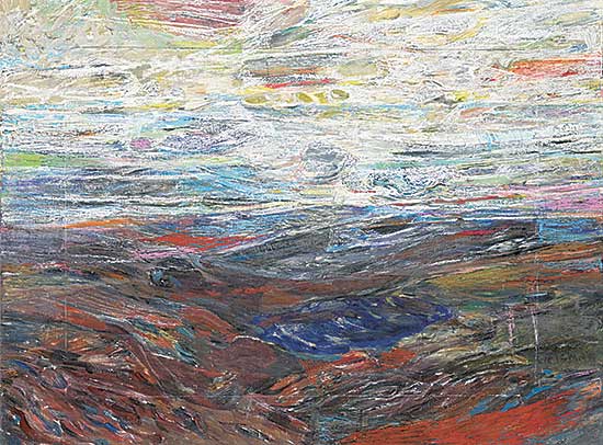 #1416 ~ Weisman - Untitled - Abstract Horizon