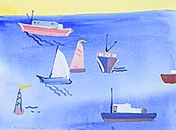 #1130 ~ Graham - Untitled - Nautical Race