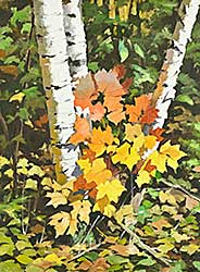 #1234 ~ Okey - Untitled - Forest Floor in Autumn