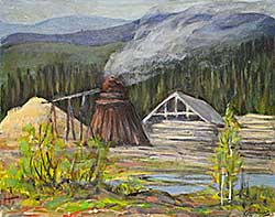 #1334 ~ Turner - Saw Mill in B.C.