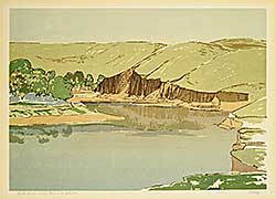 #1348 ~ Weber - Belly River Near Monarch, Alberta  #34/70