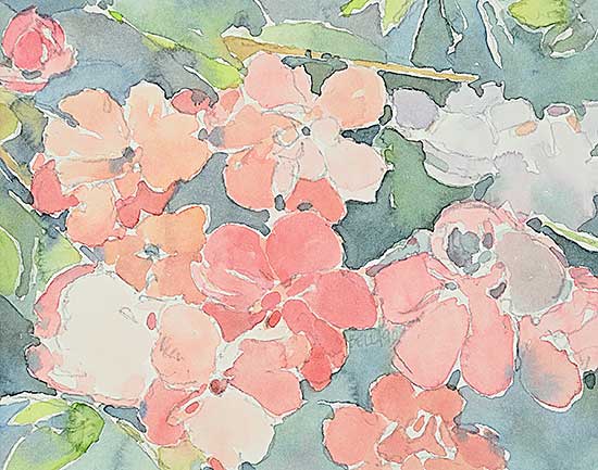 #2125 ~ Bell - Untitled - Begonia