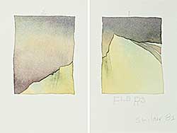 #2347 ~ Sinclair - Folded Rise [Diptych]