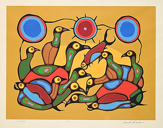 #1240 ~ Morrisseau - The Gathering  #5/500