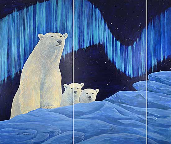 #1246 ~ Nasogaluak - Untitled - Polar Bear Mural