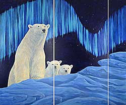 #1246 ~ Nasogaluak - Untitled - Polar Bear Mural