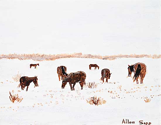 #1301 ~ Sapp - These Horses are Enjoying their Freedom