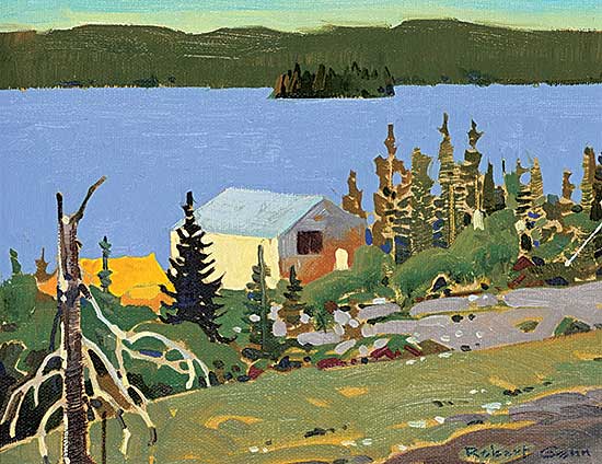 #58 ~ Genn - Fly Camp at Ven Lake, near Yellowknife N.W.T.