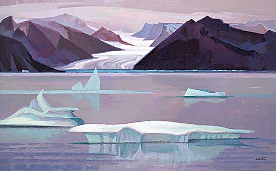 #68 ~ Hassell - Glacier, Bylot Island, Eastern Arctic