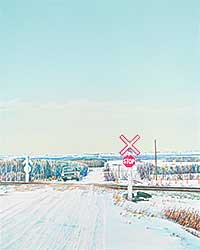 #139 ~ Webb - Wiley's Crossing - Winter [Near Heath, Alta.]