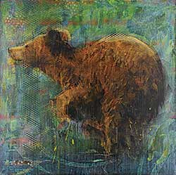 #254 ~ Thomas - Animal Painting #238 [Cin. Bear]