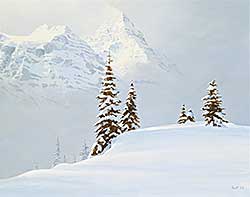 #578 ~ Raftery - A Break in the Storm - Mt. Assiniboine