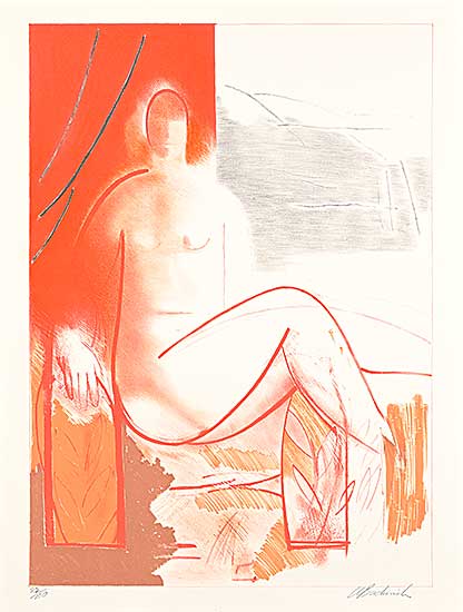 #2021 ~ Bachinski - Seated Figure  #82/100