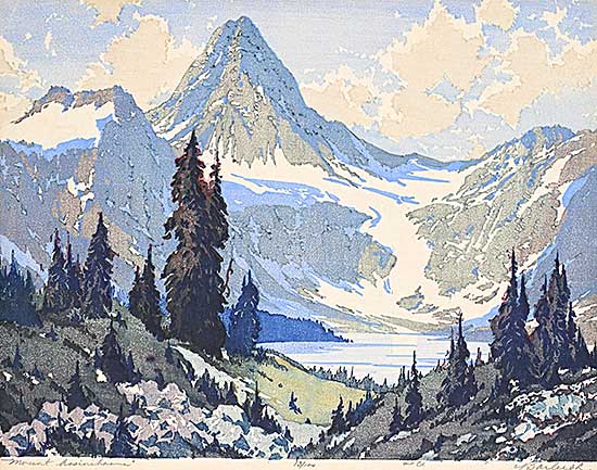 #2025 ~ Barleigh - Mount Assiniboine  #13/100