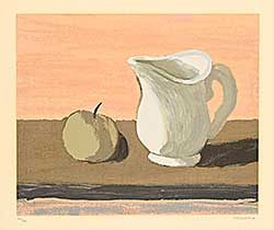 #2068 ~ Cosgrove - Untitled - Pitcher and Apple Still Life