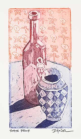 #2134 ~ Grisdale - Untitled - Bottle Still Life  #State Proof