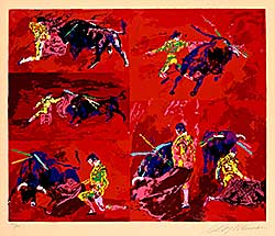 #2229 ~ Neiman - Untitled - The Bullfighter  #267/300