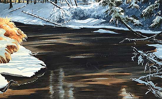 #2324 ~ Smith - Untitled - Winter River