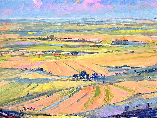 #2339 ~ Swinton - Untitled - Pastel Pastures