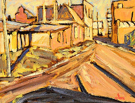 #2360 ~ Washburn - Study for Innisfail Alley