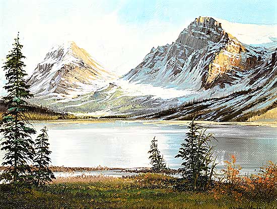 #2380 ~ Wong - Bow Lake, Banff