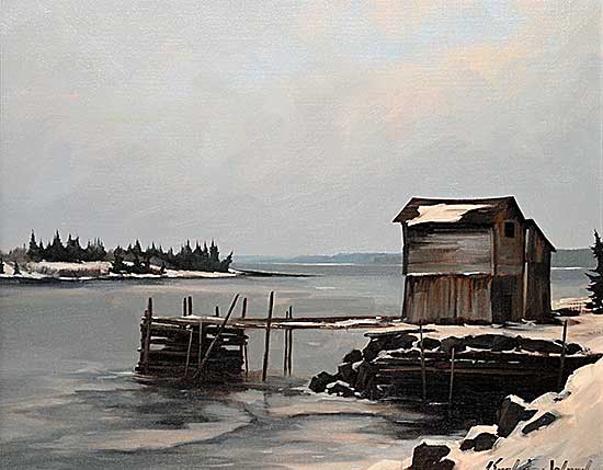 #2382 ~ Wood - Hackett's Cove - Nova Scotia