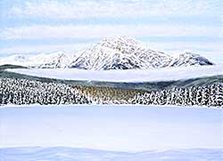 #2356 ~ Voyer - Fog Necklace, Maligne Lake