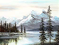 #2381 ~ Wong - Maligne Lake, Jasper