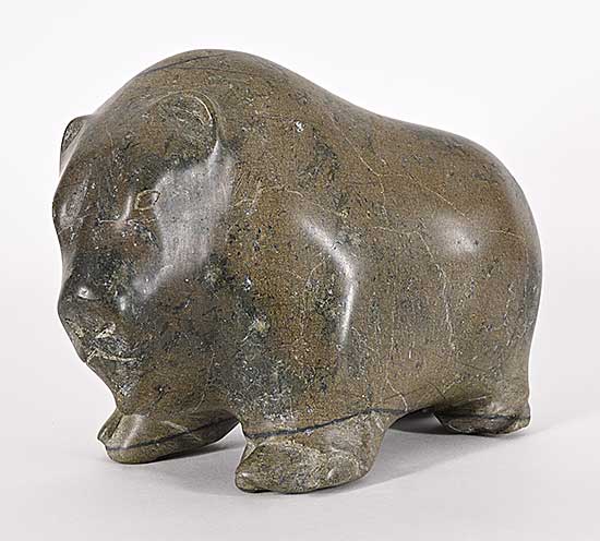 #1053 ~ Etungat - Untitled - Muskox with Ring On Back