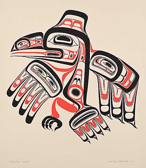 #1176 ~ Reid - Haida Raven #123/450