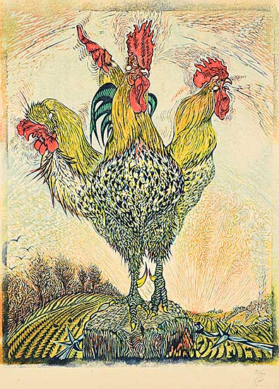 #1325 ~ Calver - Rooster  #31/50