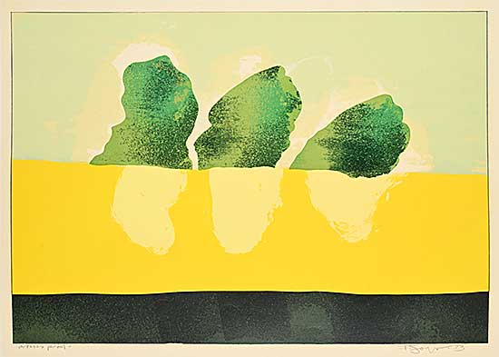 #1362 ~ Jorgensen - Untitled - Greenery  #Artist's Proof