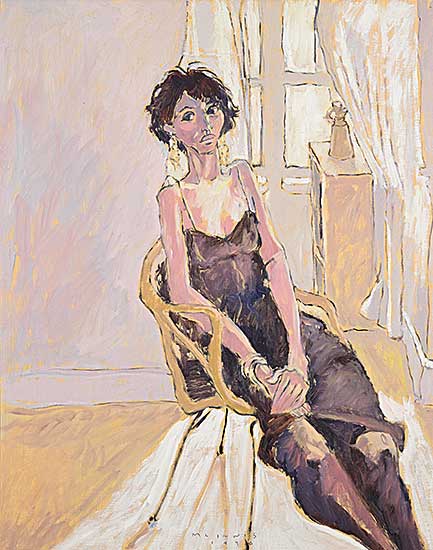 #113 ~ McInnis - Black Dress