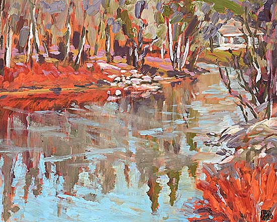 #2003 ~ Anderson - Elbow River Reflection