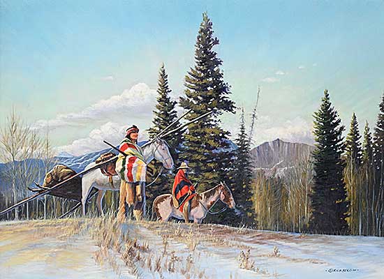 #2017 ~ Berg - Mt. Yamnuska: Then