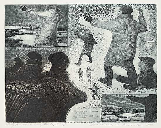 #2026 ~ Blackwood - Study for Man Warning Two Boys II  #41/50