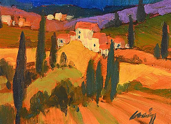 #2080 ~ Craig - Untitled - Tuscan Sketch