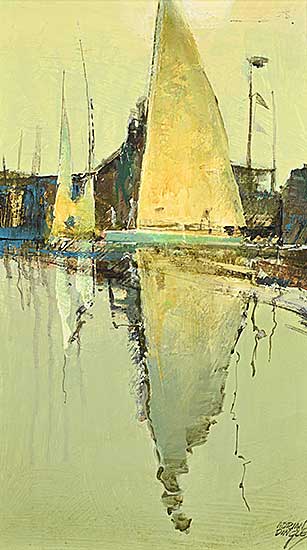 #2100 ~ Dingle - Last One Home, Rockport, Cape Ann