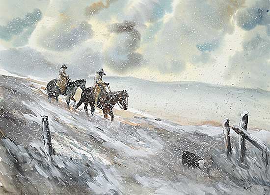 #2122 ~ Flatt - Untitled - Riders in the Storm