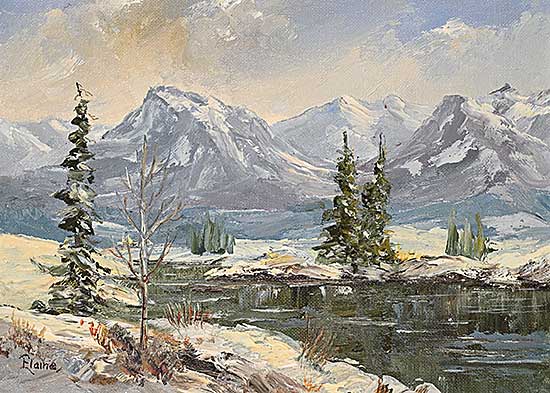 #2123 ~ Fleming - Winter on the Bow