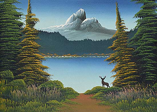 #2125 ~ Flexhaug - Untitled - Observant Stag