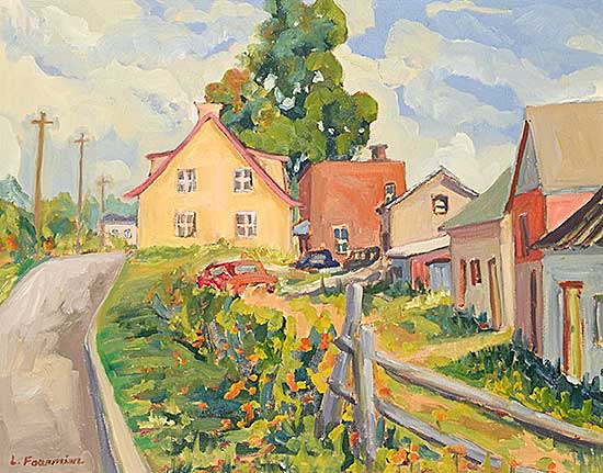 #2127 ~ Fournier - Untitled - Country Road
