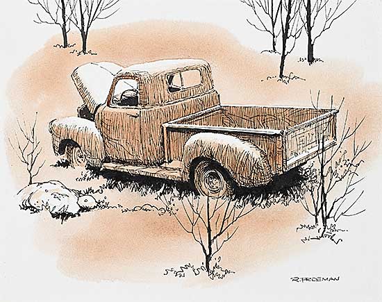 #2134 ~ Freeman - Untitled - Resting Place