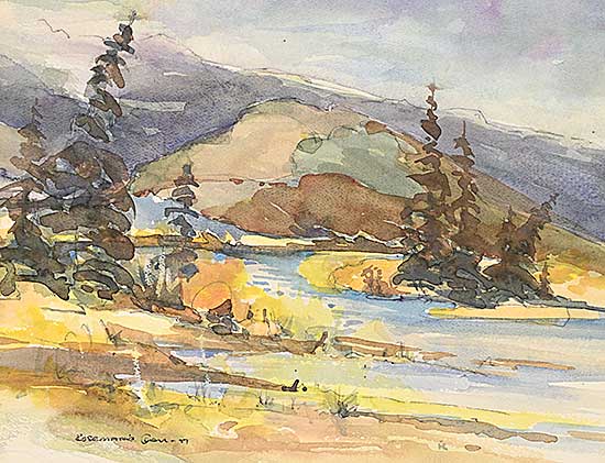 #2135 ~ Gall - Untitled - Winding River