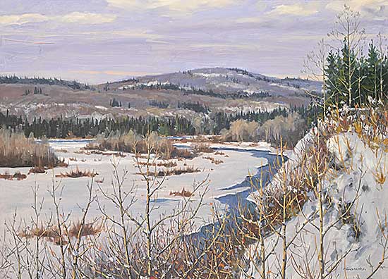 #2142 ~ Gonsalves - Elbow River, Bragg Creek
